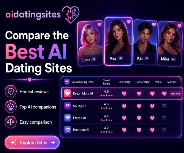 AI Dating Sites – dating discreto e AI dating em Portugal